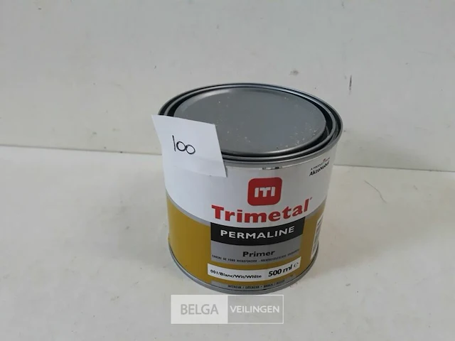 1 x permaline primer 500 ml wit - afbeelding 1 van  3