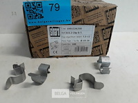 1 x poutrelleklem 7,5-12mm buis 20 mm 100 stuks - afbeelding 3 van  3
