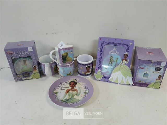 1 x princess tiana mix 8 stuks - afbeelding 2 van  3