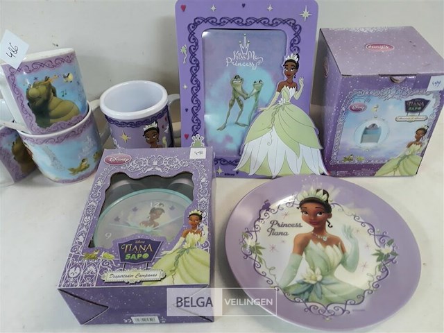 1 x princess tiana mix 8 stuks - afbeelding 3 van  3