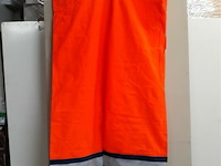 1 x regen bretellenbroek oranje fluo fristads xl - afbeelding 3 van  3