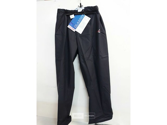 1 x regenbroek flexothane blauw sioen xxl - afbeelding 1 van  3