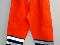 1 x regenbroek fluo oranje fristads xxl - afbeelding 1 van  3