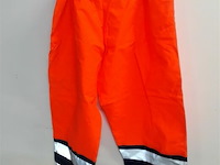 1 x regenbroek fluo oranje fristads xxl - afbeelding 3 van  3