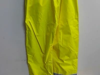 1 x regenbroek pvc geel fluo xxl - afbeelding 3 van  3