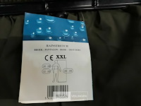 1 x regenbroek rain-strech groen xxl - afbeelding 3 van  3