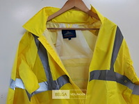 1 x regenjas geel/reflecterend l - afbeelding 3 van  3