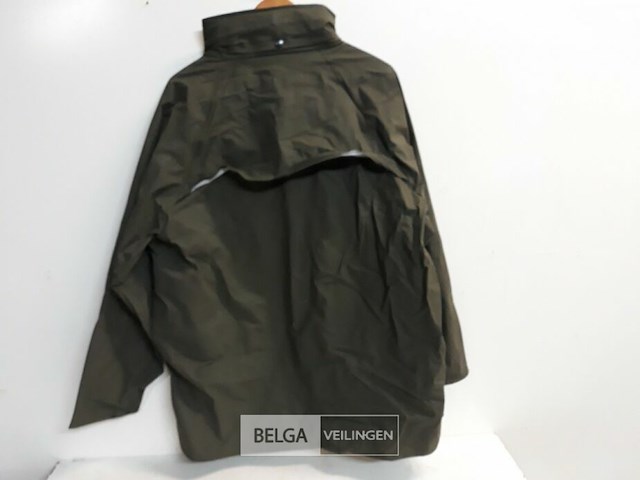 1 x regenjas rain-strech groen xxl - afbeelding 3 van  3