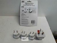 1 x reisstekkers 4 stuks - afbeelding 3 van  3