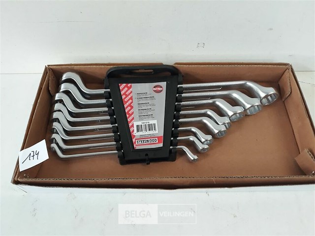 1 x ringsleutelset 8 delig - afbeelding 1 van  3