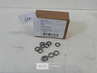 1 x rondellen inox a2 m 6 200 stuks - afbeelding 1 van  3
