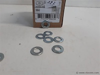 1 x rondellen verzinkt m 4 1000 stuks - afbeelding 2 van  2