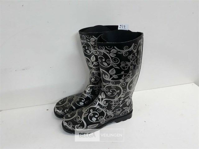 1 x rubberen laarzen 37 - afbeelding 2 van  3