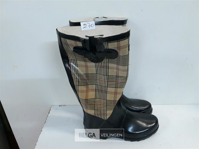 1 x rubberen laarzen 37 - afbeelding 2 van  3