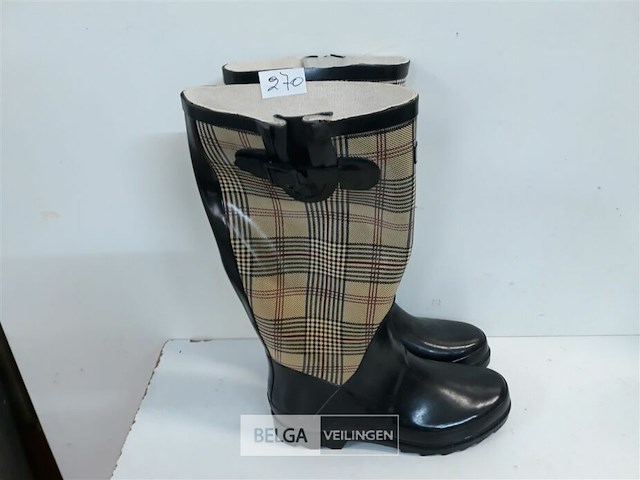 1 x rubberen laarzen 37 - afbeelding 2 van  3