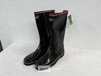 1 x rubberen laarzen 40 zwart chuva - afbeelding 2 van  3
