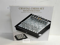 1 x schaakbord hout - afbeelding 1 van  3