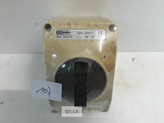 1 x schakelaar on/of 32a 690v 4p - afbeelding 3 van  3
