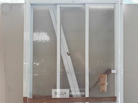 1 x schuifdeur 3 delig voor douche 80 cm showmodel - afbeelding 3 van  3