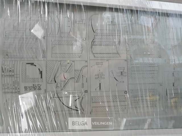 1 x schuifdeur half ronde douchebak 90x90 cm - afbeelding 3 van  3