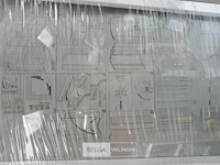 1 x schuifdeur half ronde douchebak 90x90 cm - afbeelding 3 van  3