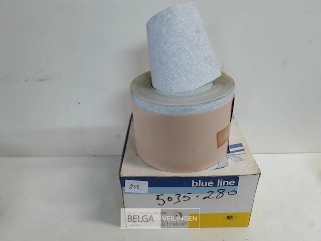 1 x schuurpapier op rol k280 115mm x 50m - afbeelding 2 van  3