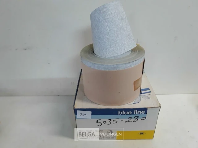 1 x schuurpapier op rol k280 115mm x 50m - afbeelding 1 van  3