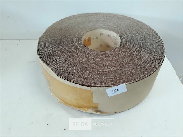 1 x schuurpapier op rol k40 93mm x 50 m - afbeelding 1 van  3