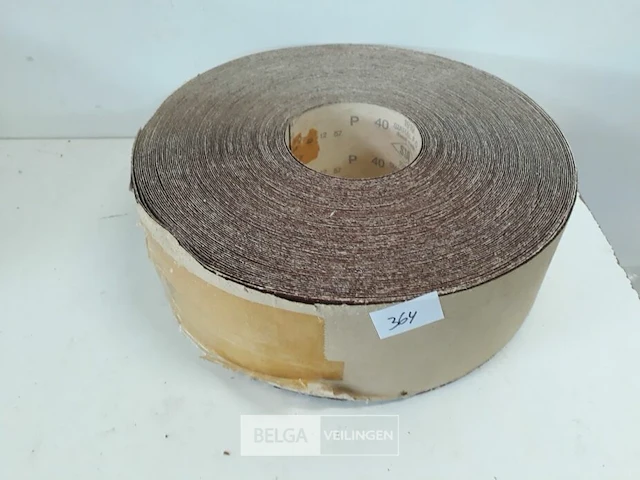 1 x schuurpapier op rol k40 93mm x 50 m - afbeelding 2 van  3