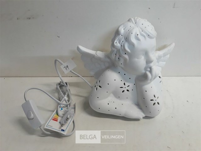 1 x sfeerlamp als engel met schakelaar - afbeelding 2 van  3