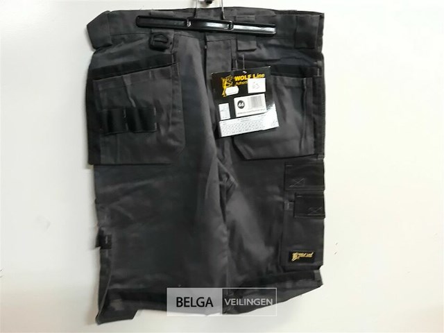 1 x short grijs wolf line 44 - afbeelding 2 van  3