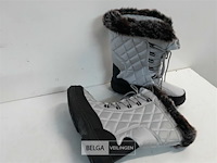 1 x sneeuw laars dames zilvergrijs 36 - afbeelding 3 van  3