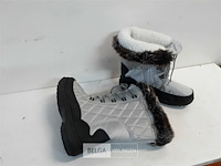 1 x sneeuw laars dames zilvergrijs 37 - afbeelding 3 van  3