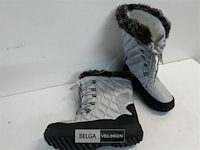 1 x sneeuw laars dames zilvergrijs 38 - afbeelding 3 van  3