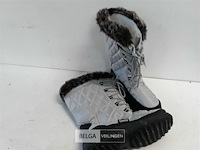 1 x sneeuw laars dames zilvergrijs 39 - afbeelding 3 van  3