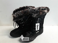 1 x sneeuw laars dames zwart 36 - afbeelding 2 van  3