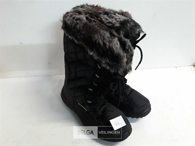 1 x sneeuw laars dames zwart 37 - afbeelding 1 van  3