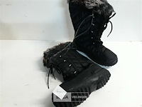 1 x sneeuw laars dames zwart 37 - afbeelding 3 van  3