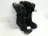 1 x sneeuw laars dames zwart 38 - afbeelding 2 van  3