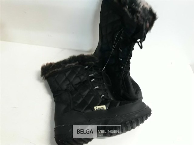 1 x sneeuw laars dames zwart 38 - afbeelding 3 van  3