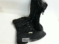 1 x sneeuw laars dames zwart 38 - afbeelding 3 van  3