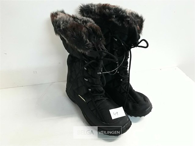 1 x sneeuw laars dames zwart 38 - afbeelding 1 van  3