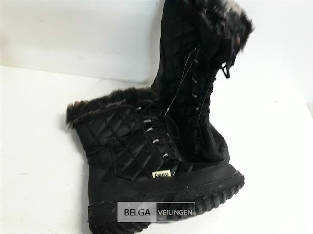 1 x sneeuw laars dames zwart 38 - afbeelding 3 van  3