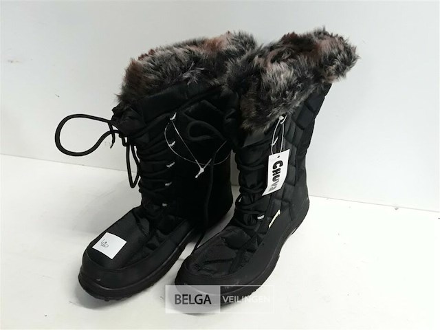 1 x sneeuw laars dames zwart 39 - afbeelding 2 van  3