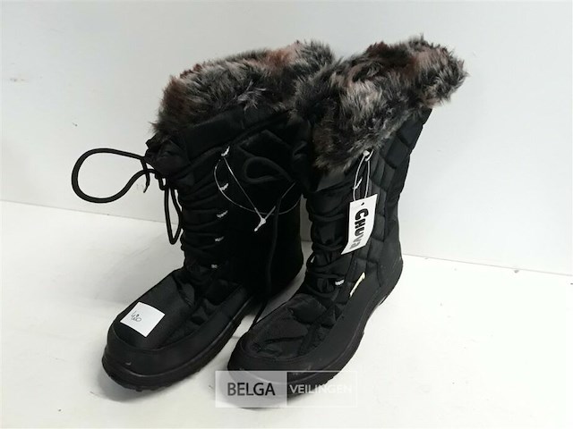 1 x sneeuw laars dames zwart 39 - afbeelding 1 van  3