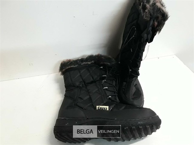 1 x sneeuw laars dames zwart 39 - afbeelding 3 van  3