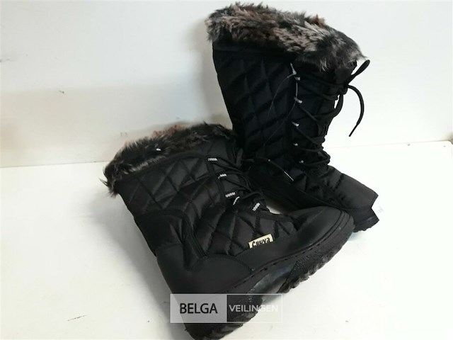 1 x sneeuw laars dames zwart 40 - afbeelding 3 van  3