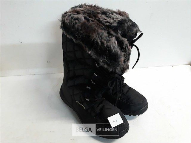 1 x sneeuw laars dames zwart 41 - afbeelding 1 van  3