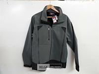 1 x soft-shell jas grijs element xl - afbeelding 2 van  3