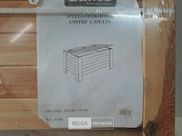 1 x speelgoedkoffer hout 50x80x40 cm - afbeelding 3 van  3